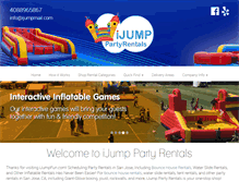 Tablet Screenshot of ijumpfun.com